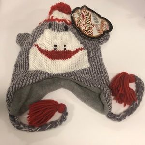 The Original Sock Monkey Hat, Adult Size